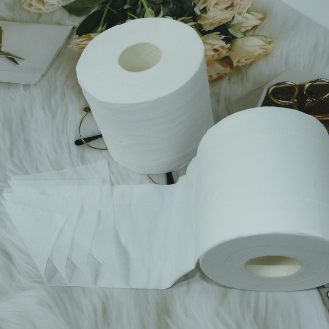 USA hot sald tissue Customized 200g paper roll virgin pulp disposable bathroom tissue paper toll premium toilet Paper 