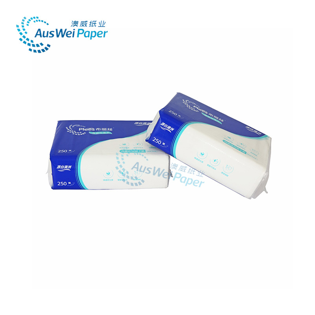 Wholesale Paper Towel 1 Ply 250 Sheets Paper Hand Towels Washroom N Fold hand dryer tissue