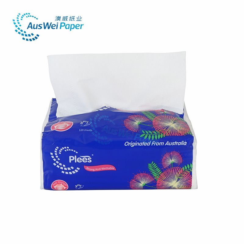 PLEES-soft Facial Tissue 3 Ply Mimosa AWR002