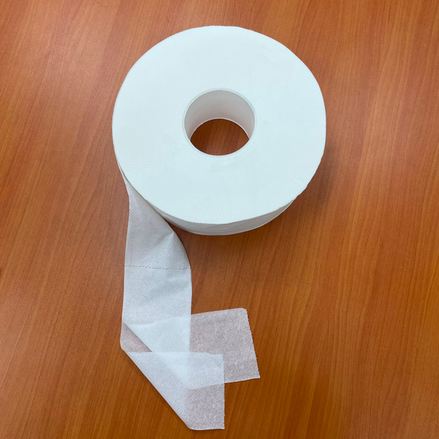 Manufacturer Wholesale Embossed Jumbo Roll Nature Toilet Paper Tissue Dispenser Large Paper Roll