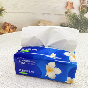 PLEES Series-AWRC011-08 soft Facial Tissue-4ply strong paper napkin toilet paper 